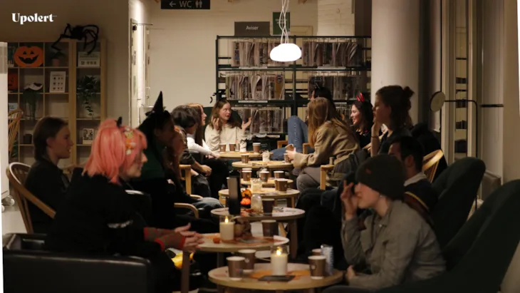 Fra Halloween Edition av Blind Date With A Book + Speed Friending 29/10-2024 på hovedbiblioteket.