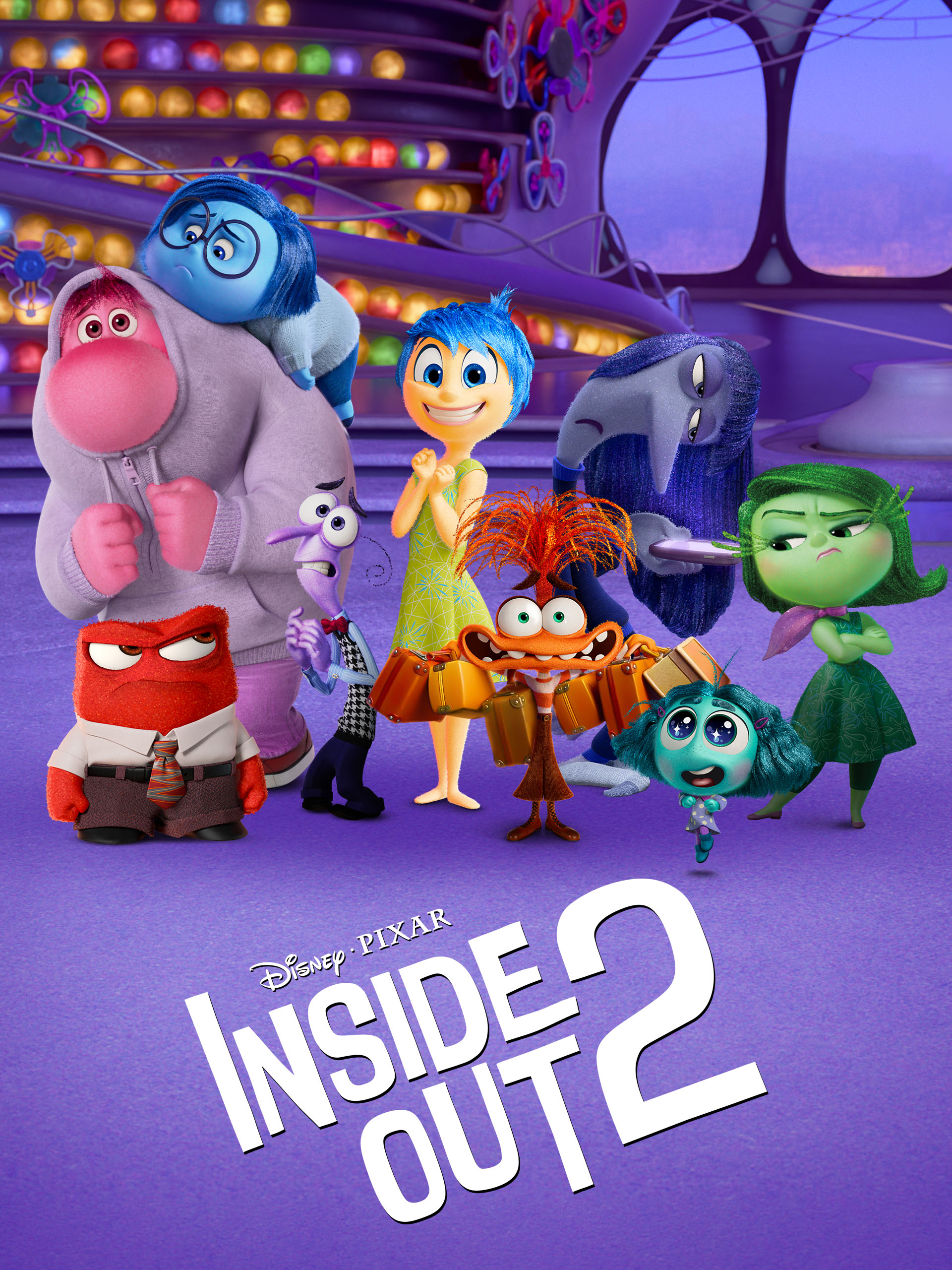 Inside out 2 plakat
