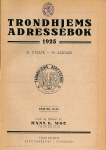 Trondhjems Adressebok 1926
