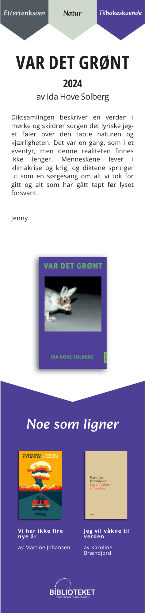 Var det grønt