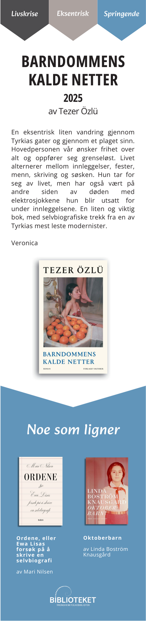 Barndommens kalde netter