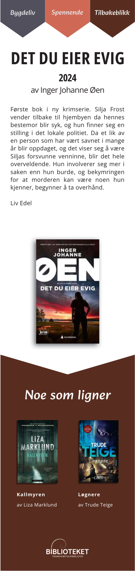 Det du eier evig