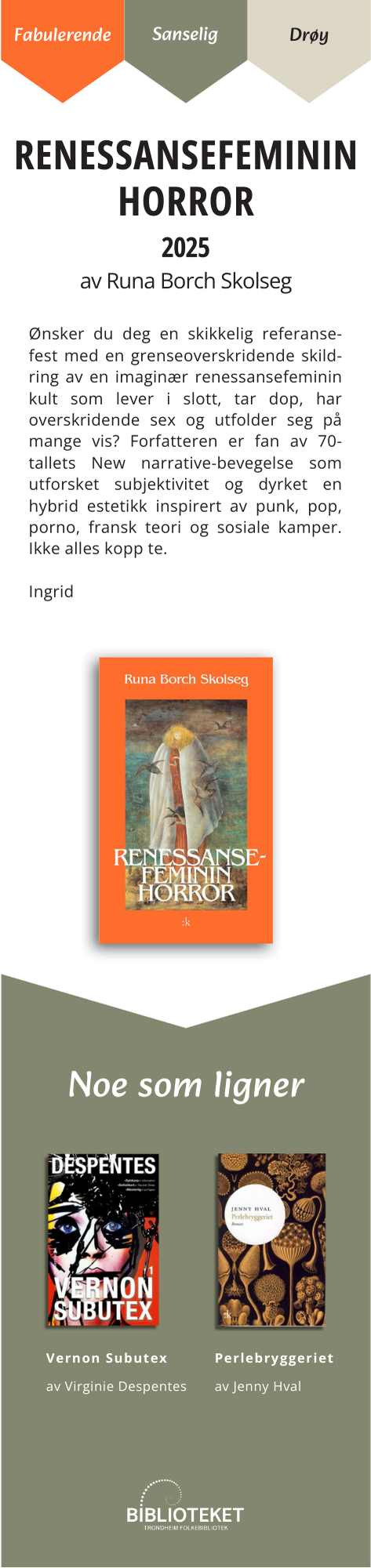 Renesansefeminin horror