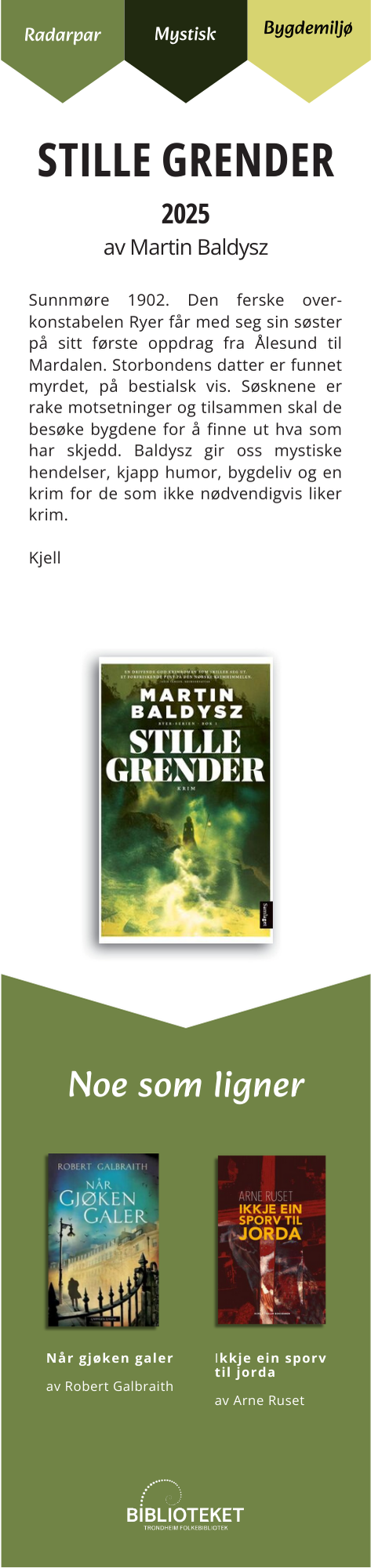 Stille grender
